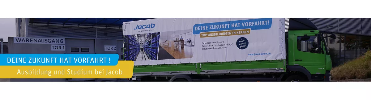 Ausbildung bei der Jacob GmbH