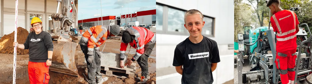 Ausbildung bei der BLOMEYER Strassen- und Tiefbau GmbH