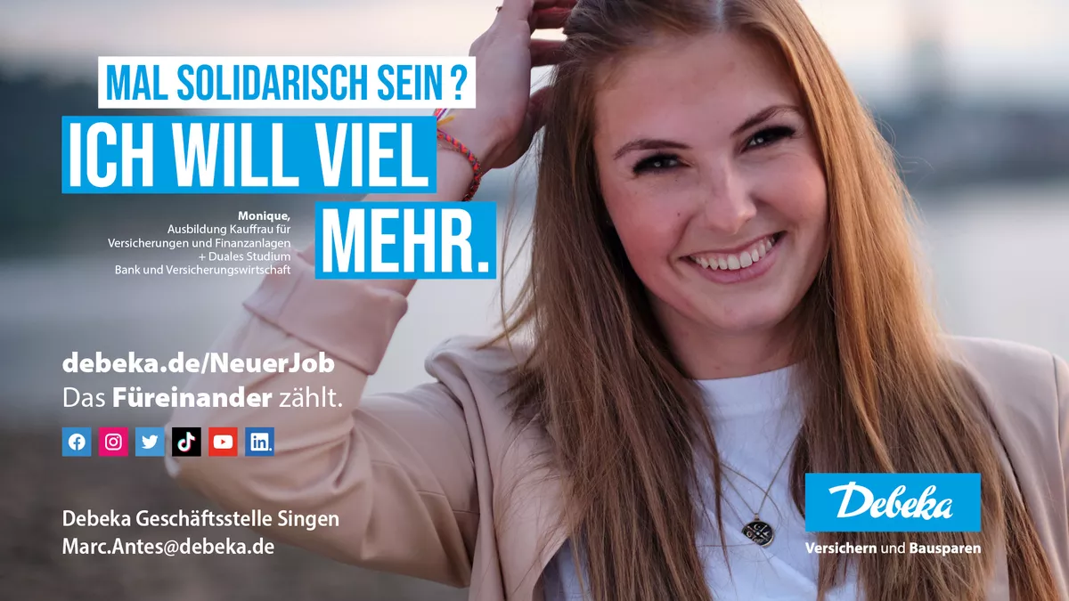 Ausbildung bei der Debeka Versicherung und Bausparkasse