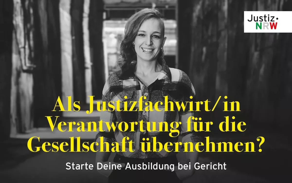 Ausbildung zur Justizfachwirtin / zum Justizfachwirt (m/w/d)