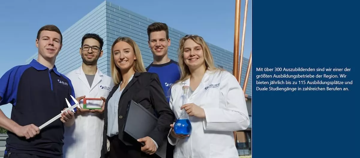 Ausbildung beim Forschungszentrum Jülich GmbH