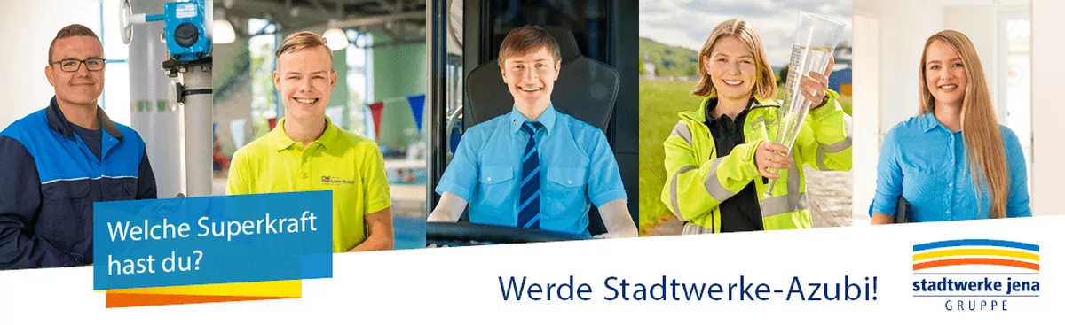 Ausbildung bei der Stadtwerke Jena Gruppe