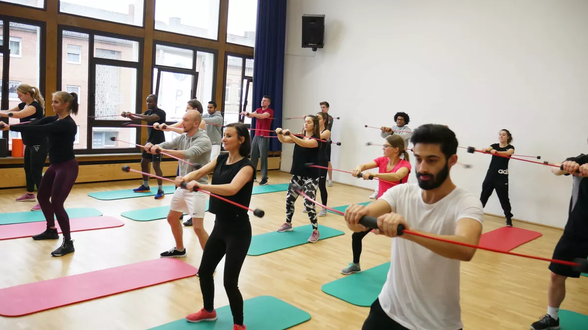 Szene aus dem praktischen Unterricht