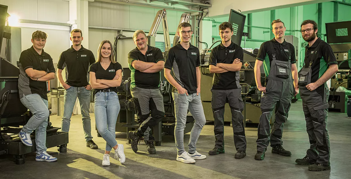 Ausbildung bei der RUF Maschinenbau GmbH & Co. KG