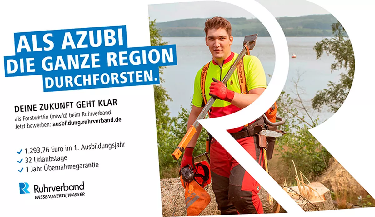 Als Azubi die ganze Region durchforsten.