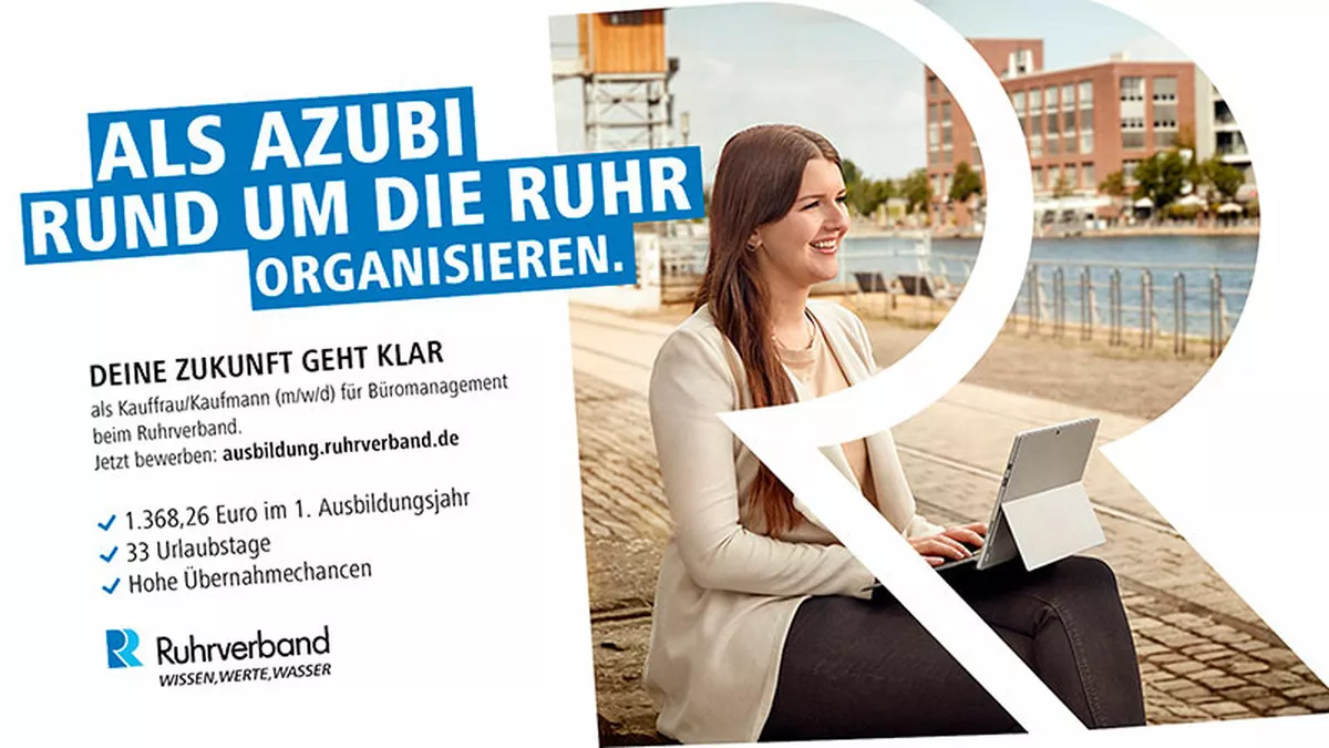 Als Azubi rund um die Ruhr organisieren.