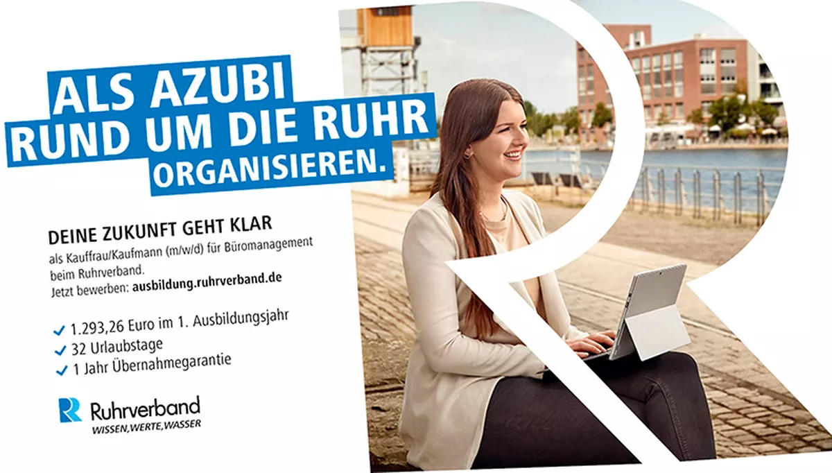Als Azubi rund um die Ruhr organisieren.