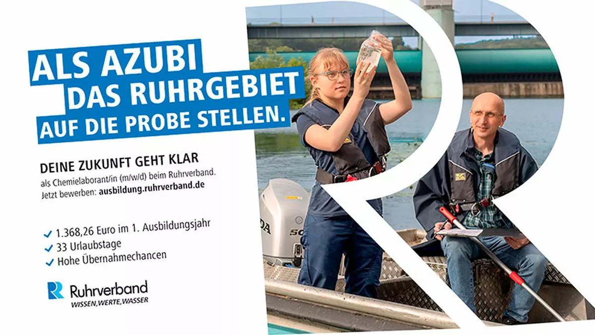 Als Azubi das Ruhrgebiet auf die Probe stellen.