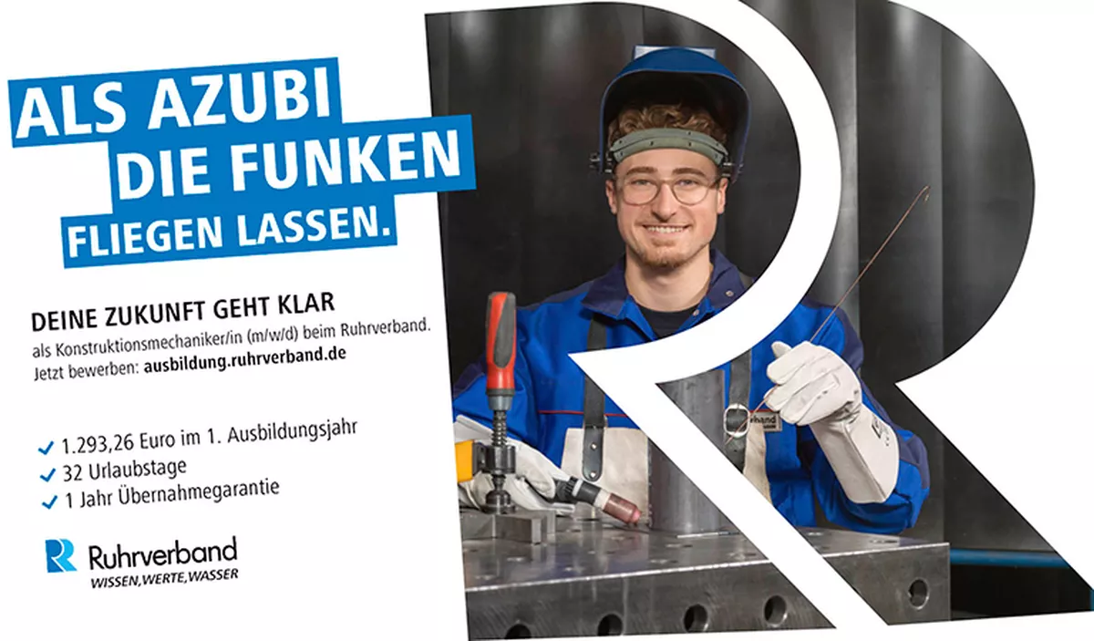 Als Azubi die Funken fliegen lassen.