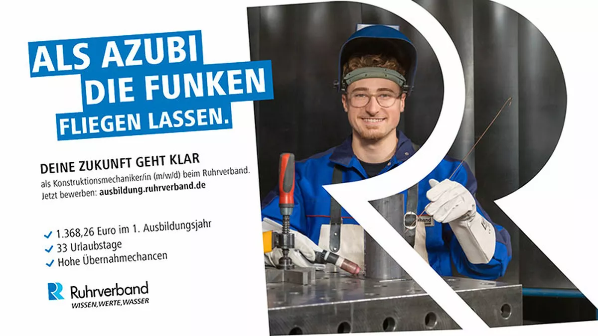 Als Azubi die Funken fliegen lassen.