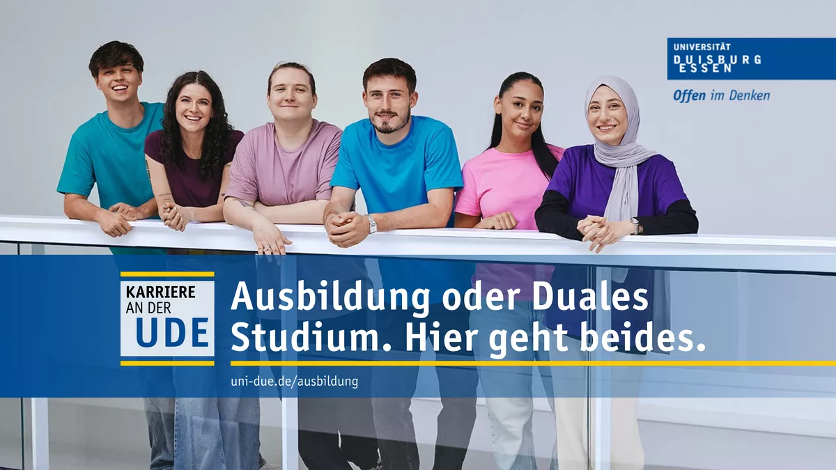 Ausbildung oder Duales Studium. Hier geht beides.