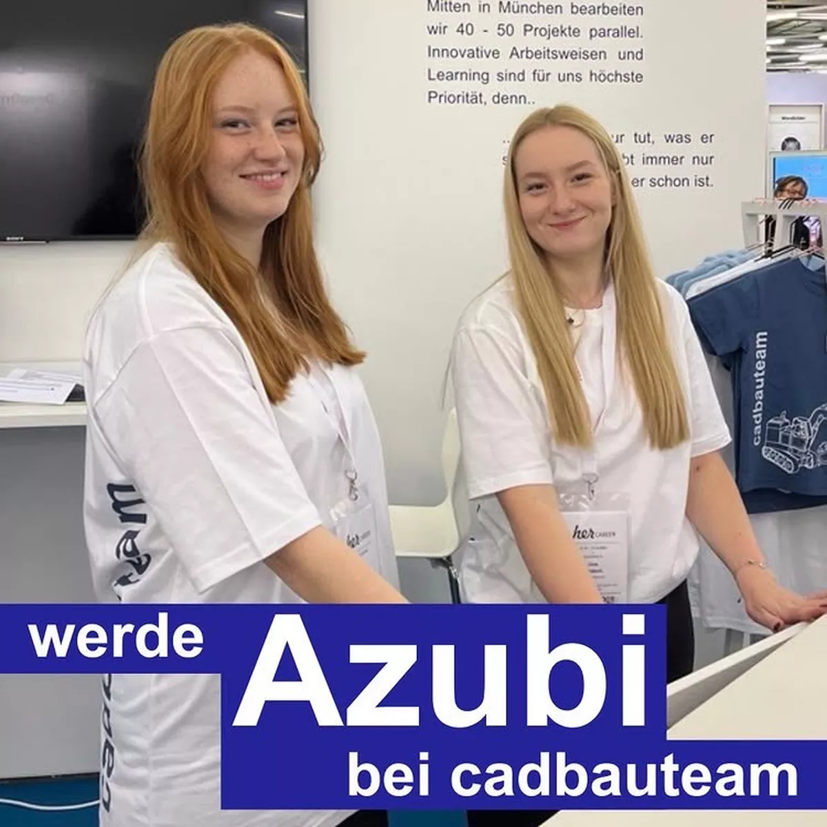 werde Azubi bei cadbauteam