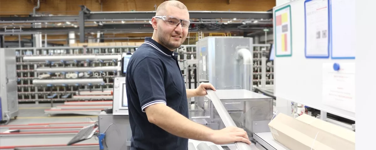 Auszubildender Maschinen- und Anlagenführer