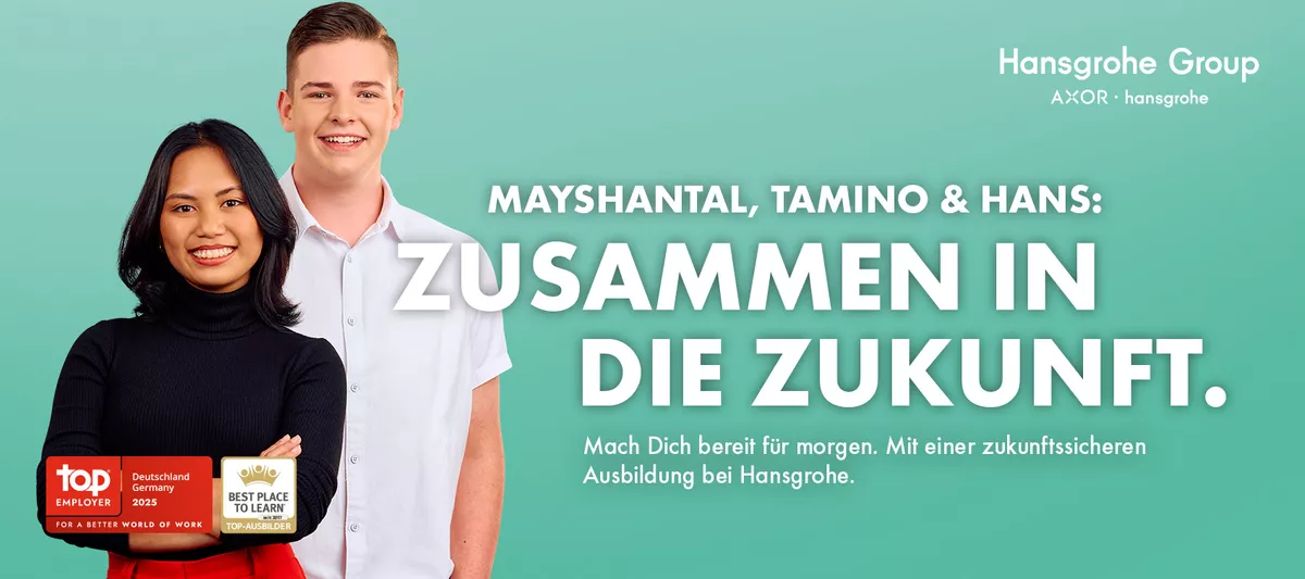 Kaufmännische Ausbildung bei Hansgrohe