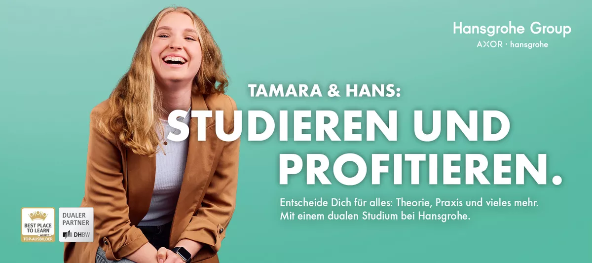 Duales Studium bei Hansgrohe
