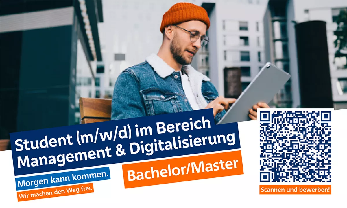 Duales Studium (m/w/d) im Bereich Management & Digitalisierung