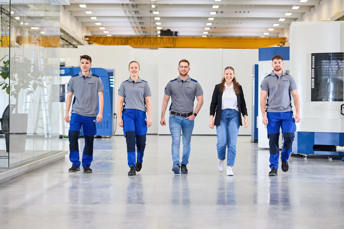 Ausbildung bei der GROB-WERKE GmbH & Co. KG