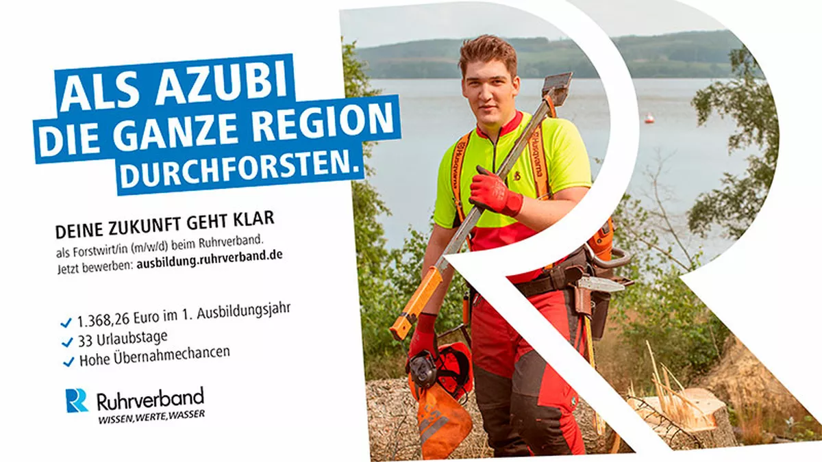 Als Azubi die ganze Region durchforsten.