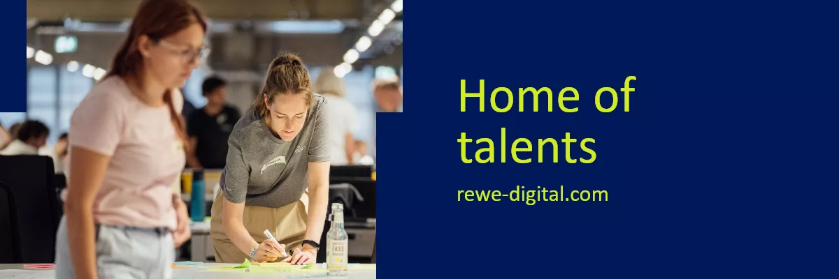 Header der REWE digital