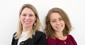 Carolin Schepers und Vivian Botelho