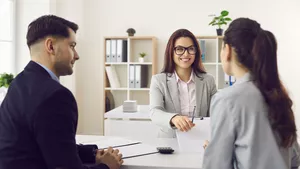 Beratung von Kunden.