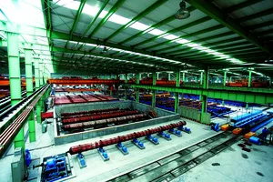 Verfahrenstechnik in einer großen Firma