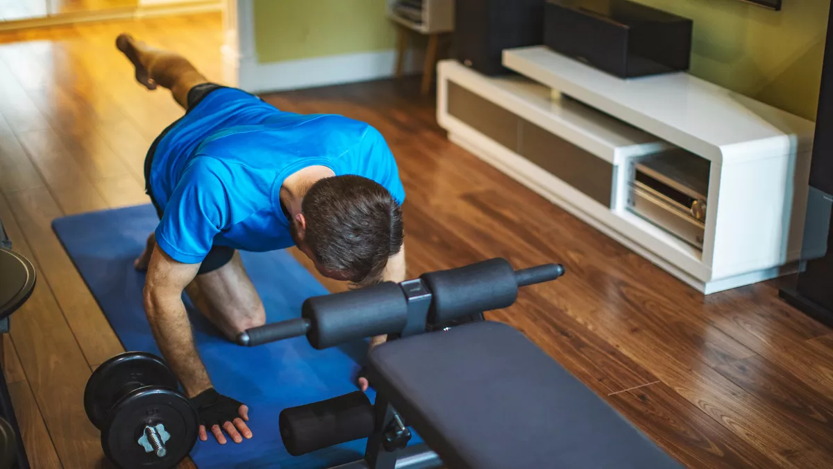 Sportwissenschaftler testen ihre Kondition.