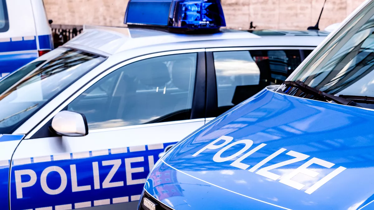Polizeikommissar bei der Arbeit.