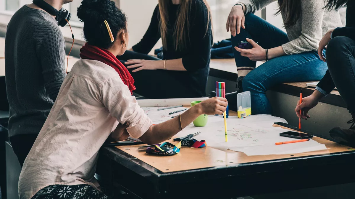 Austausch steht an der Tagesordnung.