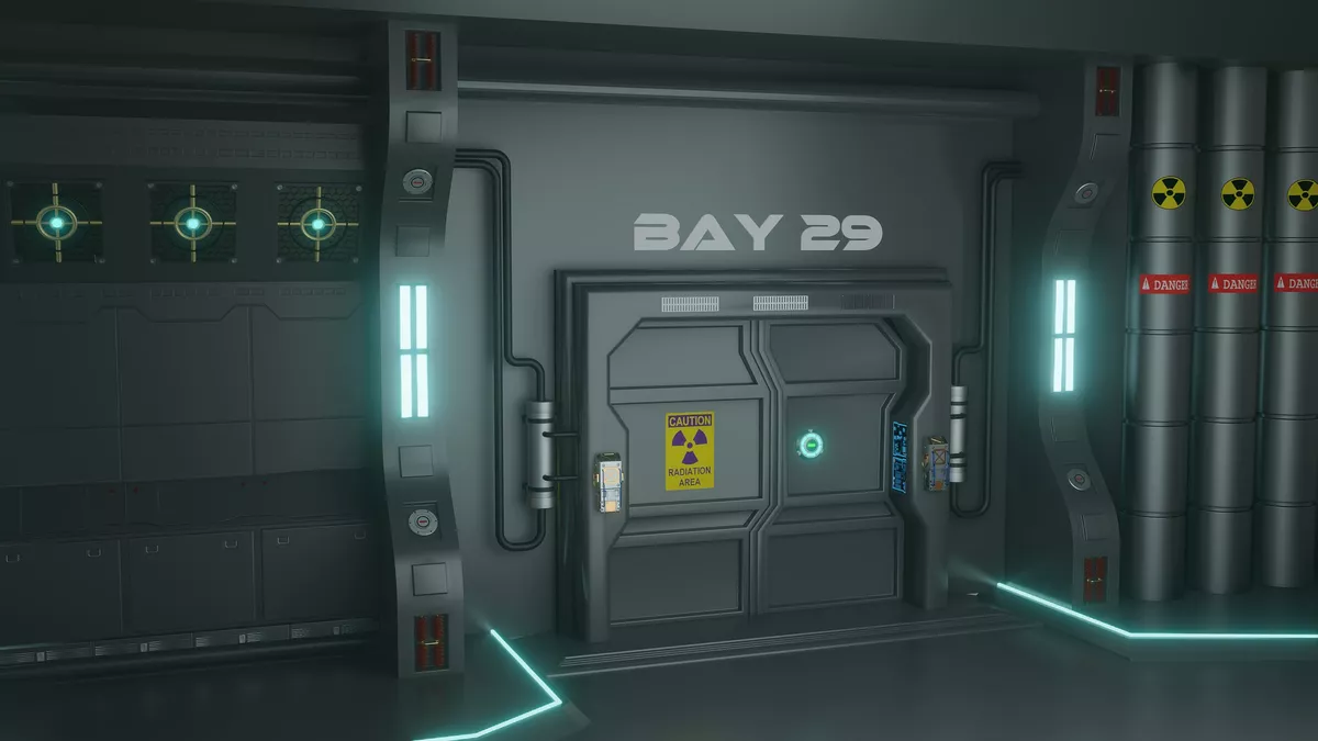 Sicherheitsingenieure kümmern sich um den Strahlenschutz