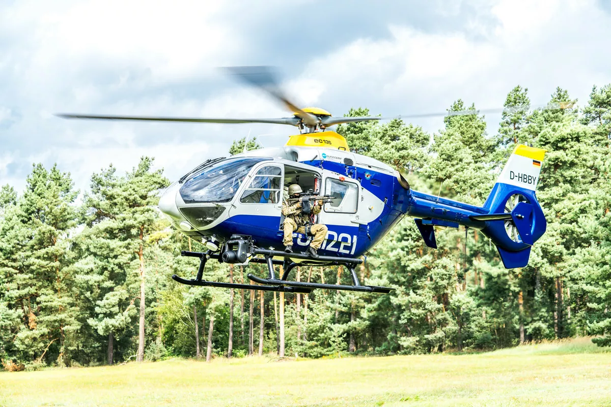Hubschrauber mit SE (Gehobener Dienst)