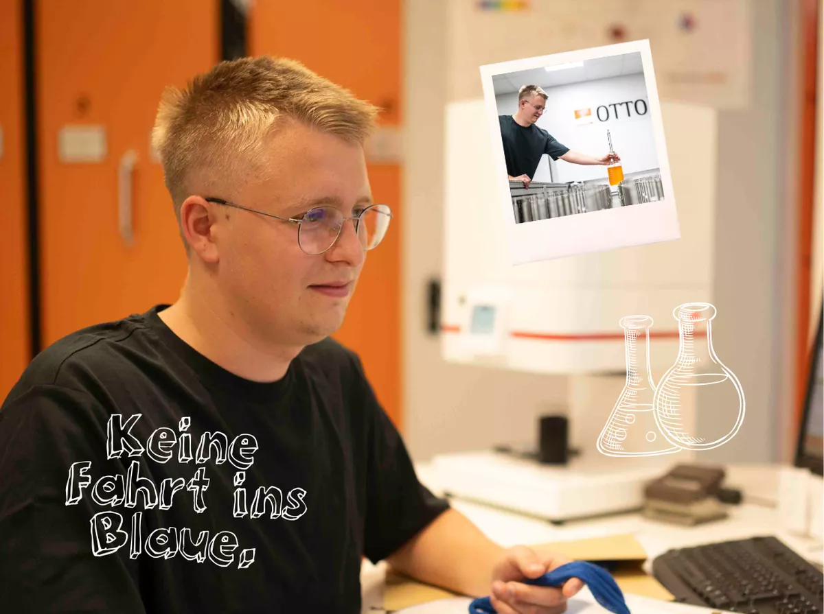 Textillaborant bei Otto Garne