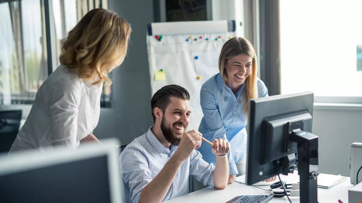 Mathematiker bei der Arbeit