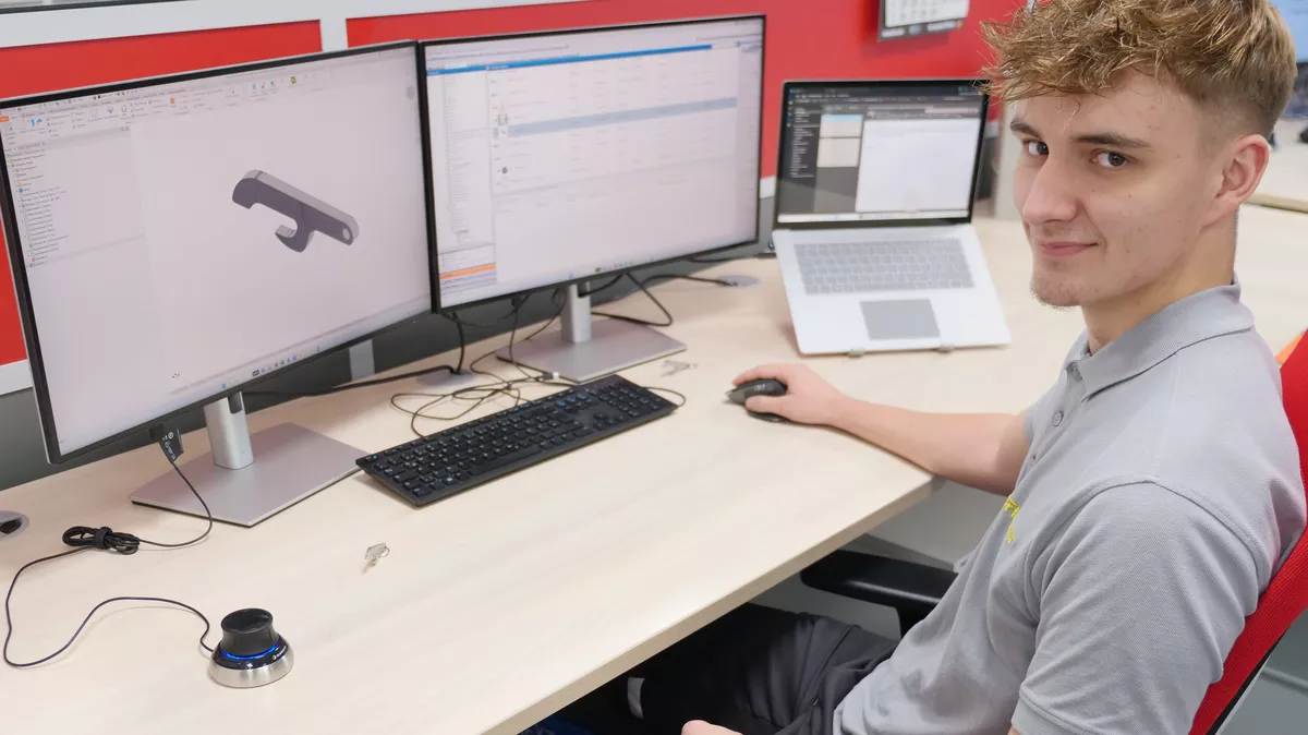 Tom Leon - Technischer Produktdesigner 3. Ausbildungsjahr