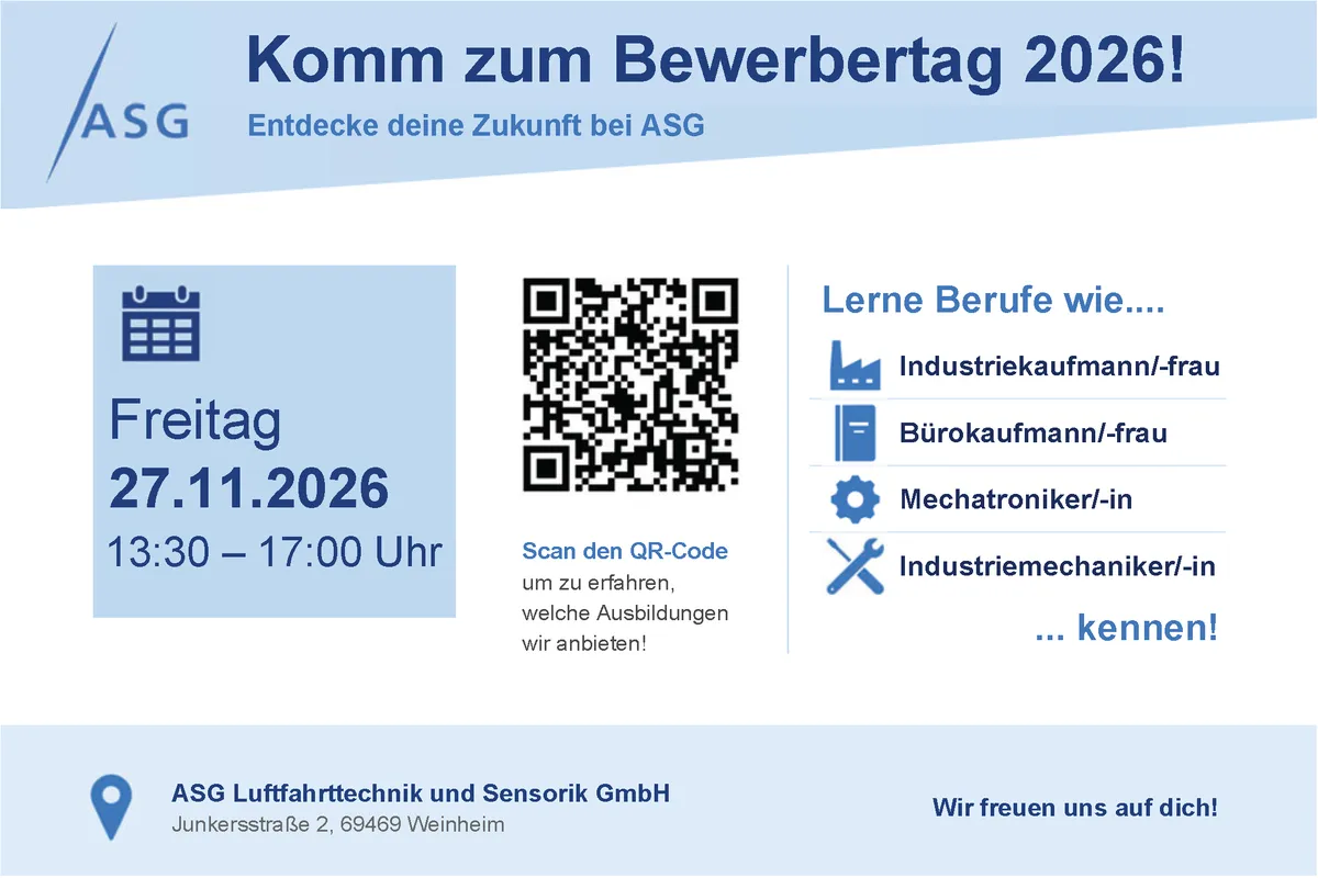ASG Bewerbertag 2026