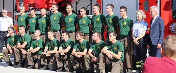 Berufsfeuerwehr: 23 junge Feuerwehrmänner bereit für ihren neuen Beruf