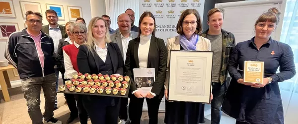 Bayer Gastronomie als guter Ausbildungsbetrieb ausgezeichnet