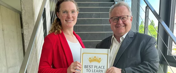 Sparkasse Herford erhält Gütesiegel BEST PLACE TO LEARN