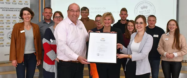 Stadt Achim als Top-Ausbilderin erneut zertifiziert