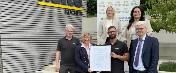 Nolte Küchen zum dritten Mal in Folge BEST PLACE TO LEARN®