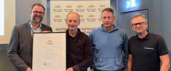 Schluchseewerk AG ist erneut „BEST PLACE TO LEARN“