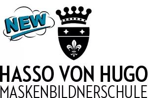 Logo Maskenbildnerschule Hasso von Hugo
