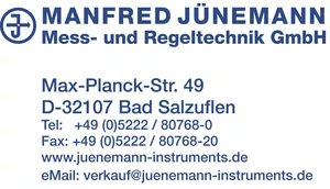 Logo MANFRED JÜNEMANN Mess- und Regeltechnik GmbH