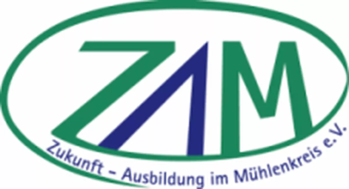 Logo Zukunft Ausbildung im Mühlenkreis (ZAM) e.V.