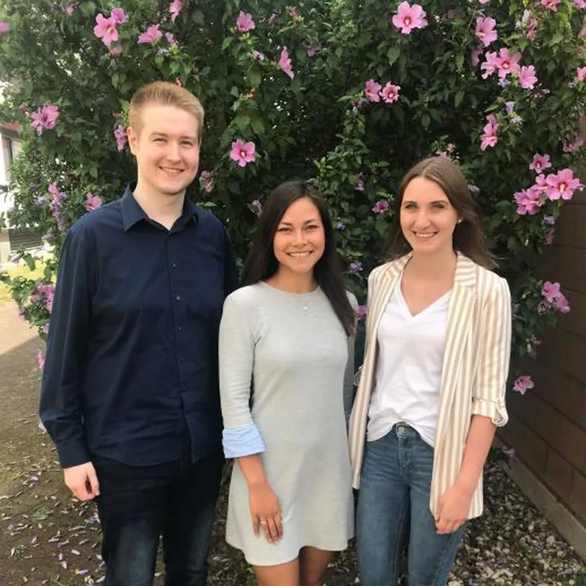 Michelle Thuy Truong, Nele Wollenberg und Niklas Gödeke