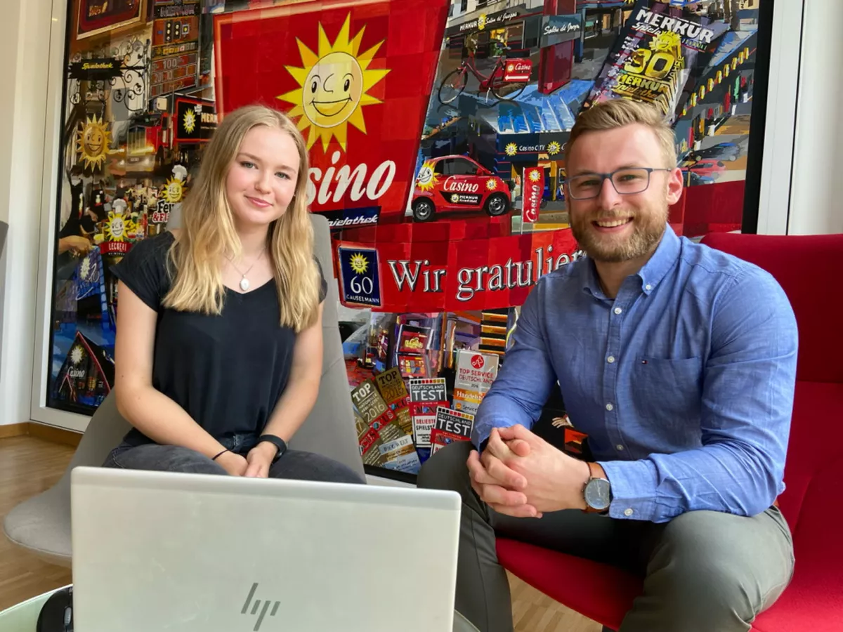 Sophie Wilkenovering und Fabian Kreft