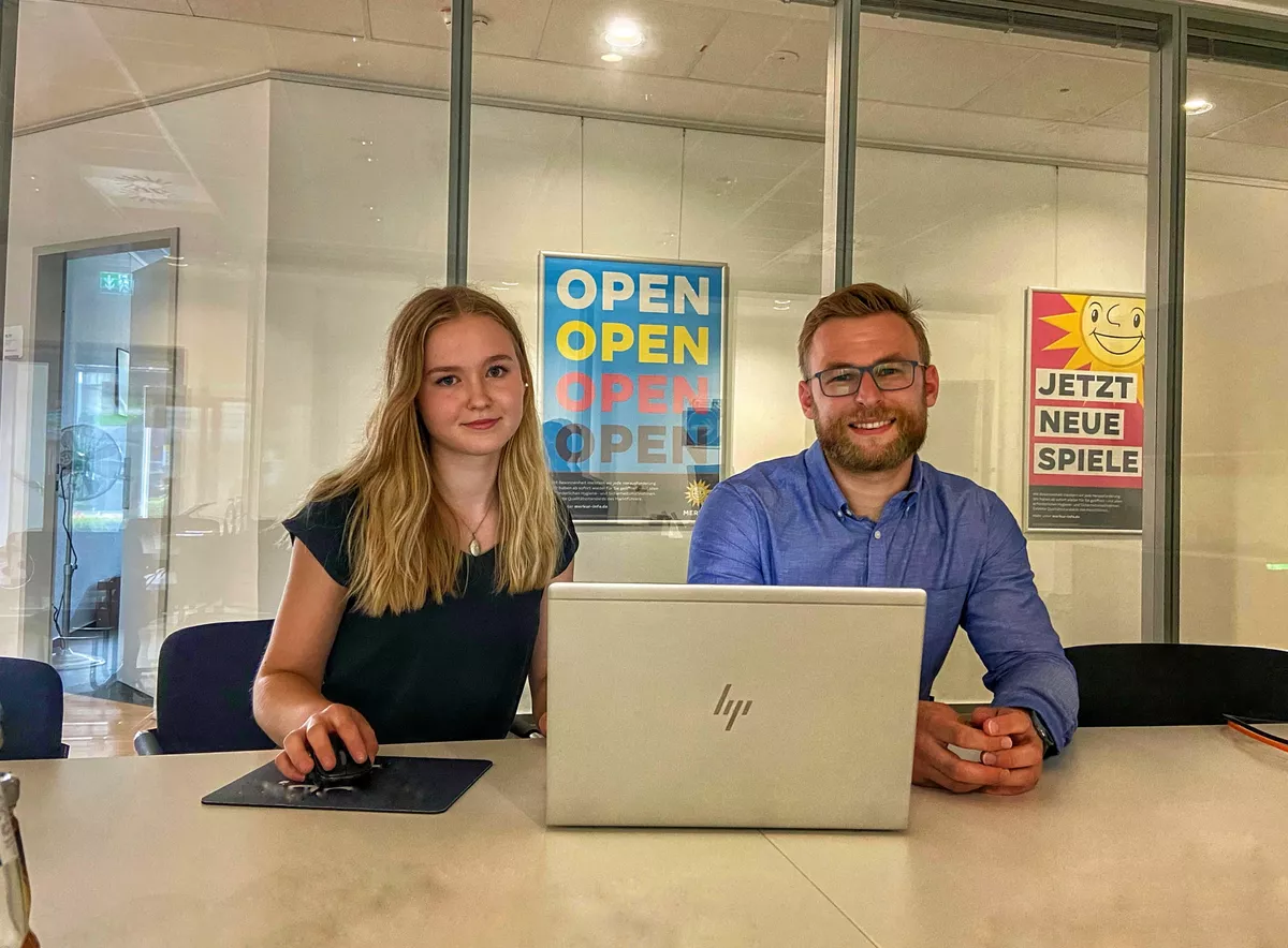 Sophie Wilkenovering und Fabian Kreft