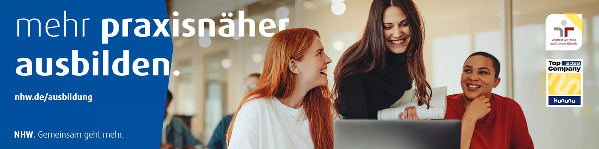 Ausbildung und Studium bei der NHW