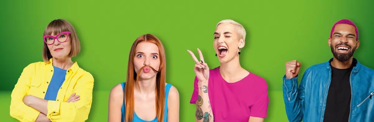 Trau dich, bunt zu sein!