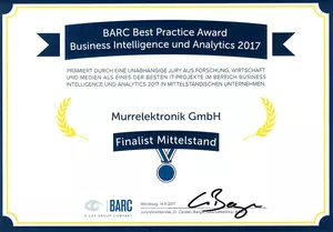 Murrelektronik GmbH - BARC Best Practice Award